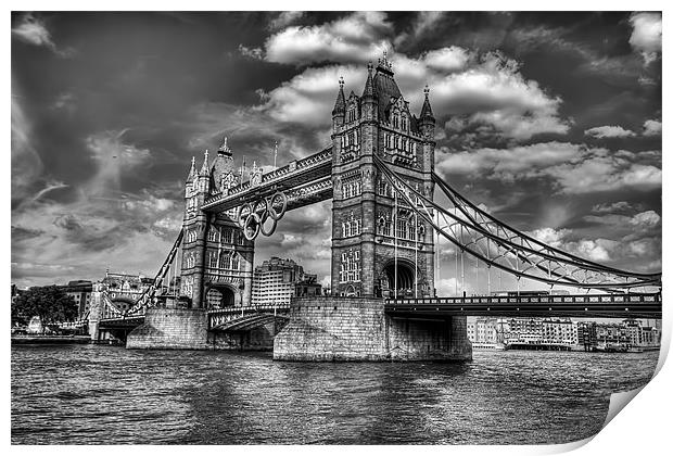 Tower Bridge Print by Dean Messenger