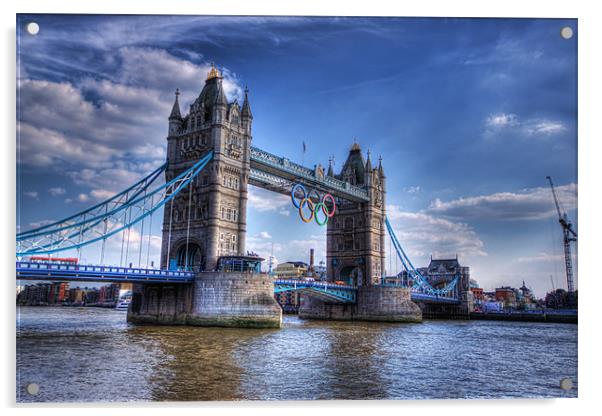 Tower Bridge London Acrylic by Dean Messenger
