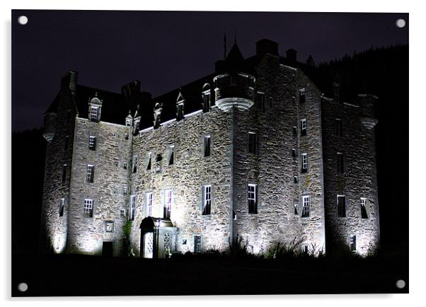 Castle Menzies Acrylic by Mark Pritchard