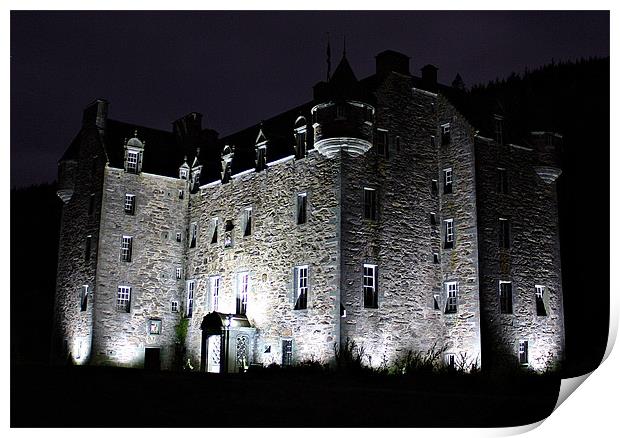 Castle Menzies Print by Mark Pritchard