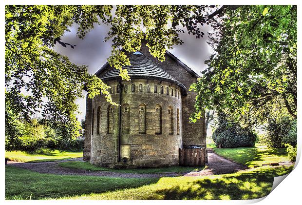 Wreay Church, Cumbria Print by Gavin Wilson