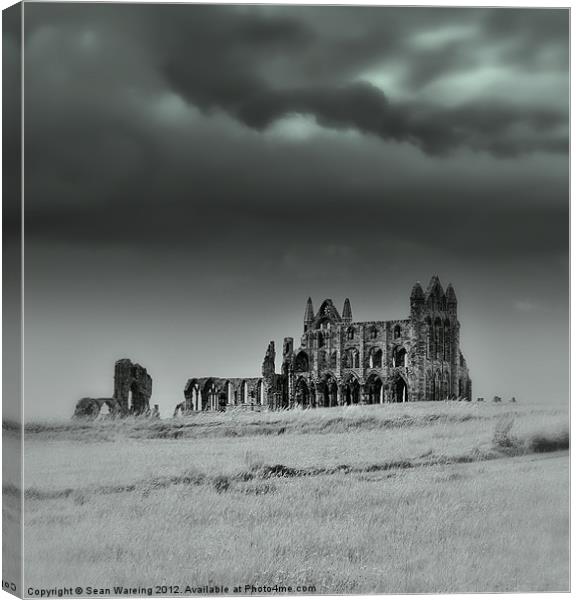 Whitby Abbey Canvas Print by Sean Wareing