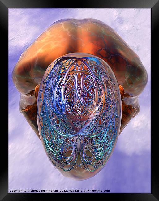 Confusion or Enlightenment Framed Print by Nicholas Burningham