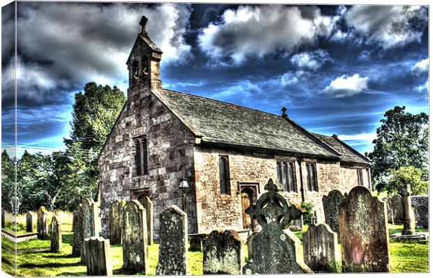 St James, Hutton in the Forest Canvas Print by Gavin Wilson