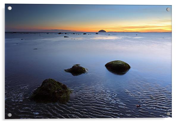 Girvan Sunset Acrylic by Grant Glendinning