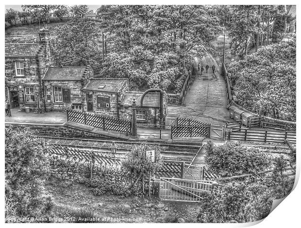 Goathland Station Print by Allan Briggs