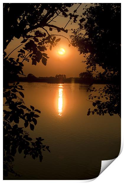 Canvus Sunset Naturally framed Print by Jack Jacovou Travellingjour