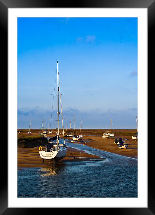 Wells-next-the-sea, Norfolk. Framed Mounted Print by Lee Daly