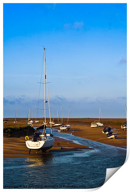 Wells-next-the-sea, Norfolk. Print by Lee Daly
