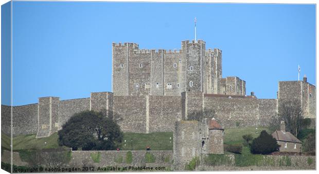 Dover Castle Canvas Print by N C Photography