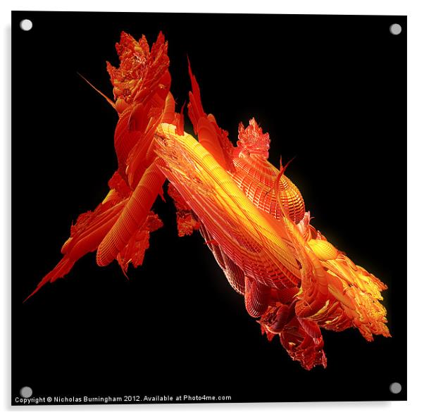 Fire Craft Acrylic by Nicholas Burningham