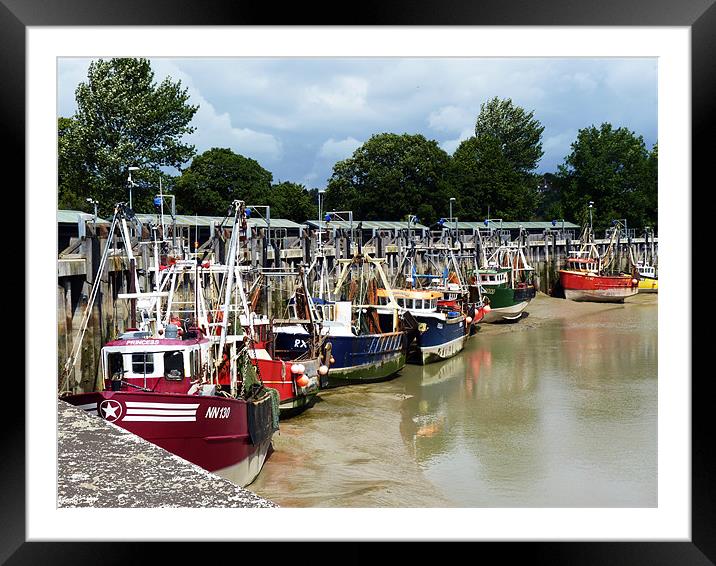 Rye Harbour Framed Mounted Print by Tony Murtagh