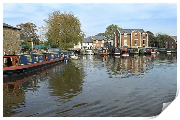 Garstang Basin Print by David McCulloch