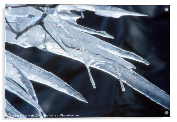 Swords of Ice Acrylic by Eva Kato
