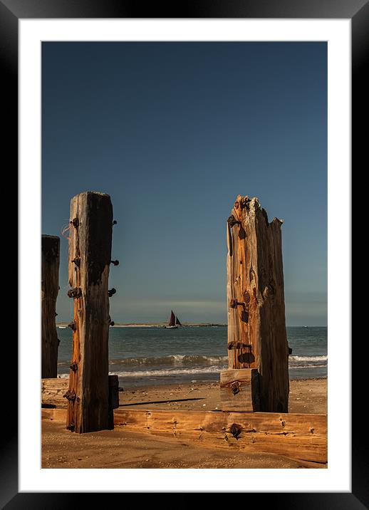 Crow Point Framed Mounted Print by Dave Wilkinson North Devon Ph