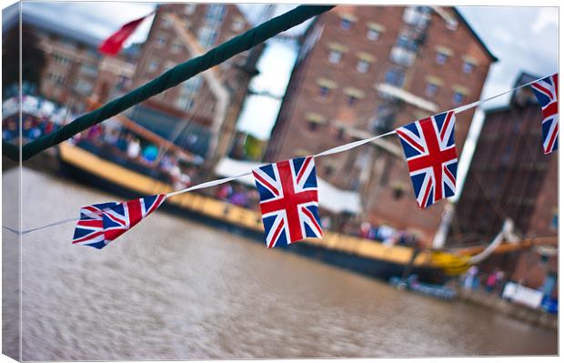 The Great British Flag Canvas Print by Dan Fisher