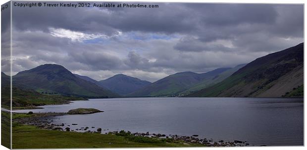 Wastwater Lake District Canvas Print by Trevor Kersley RIP