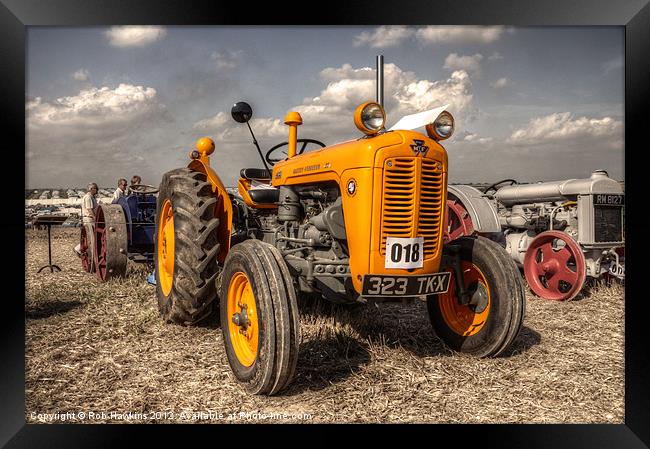 The Yellow 35 Framed Print by Rob Hawkins