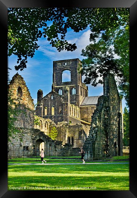Kirkstall Abbey #3 Framed Print by Colin Metcalf