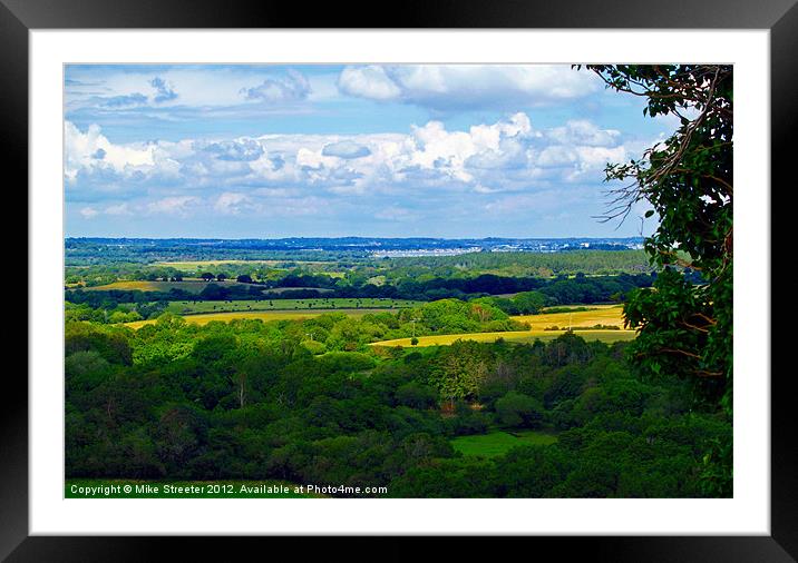 Beautiful Dorset Framed Mounted Print by Mike Streeter