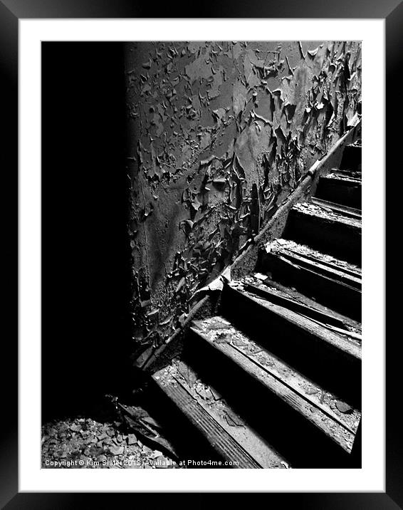 The Stairs Framed Mounted Print by Kim Slater