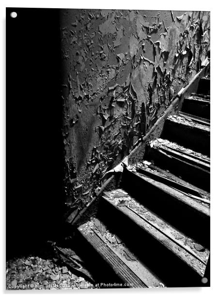 The Stairs Acrylic by Kim Slater