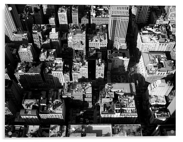 New York Acrylic by Anthony Palmer-Greene