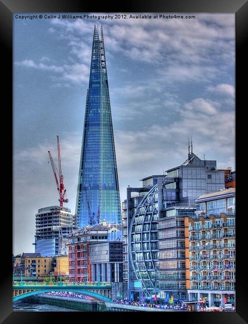 The New London Skyline Framed Print by Colin Williams Photography