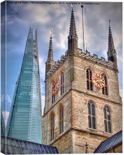 Old And New Canvas Print by Colin Williams Photography