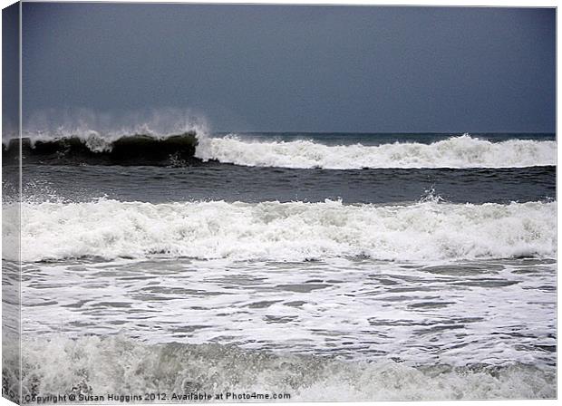 Seaspray Canvas Print by Susan Medeiros