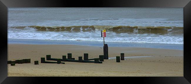 Lowerstof Beach Framed Print by John Boekee