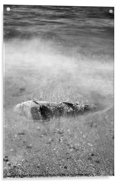 Musselburgh Stone Acrylic by Kerry Pennington