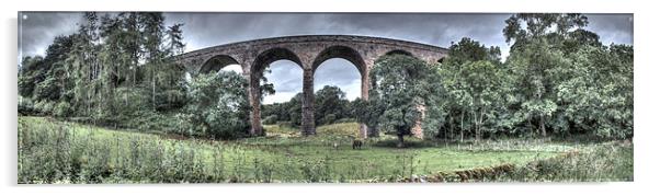 Armathwaite Viaduct Acrylic by Gavin Wilson