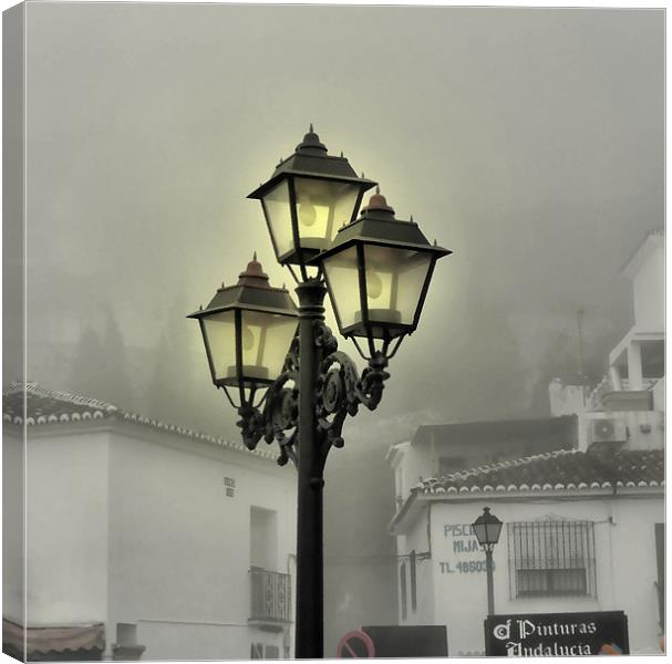 Spanish Fog Canvas Print by Steve 
