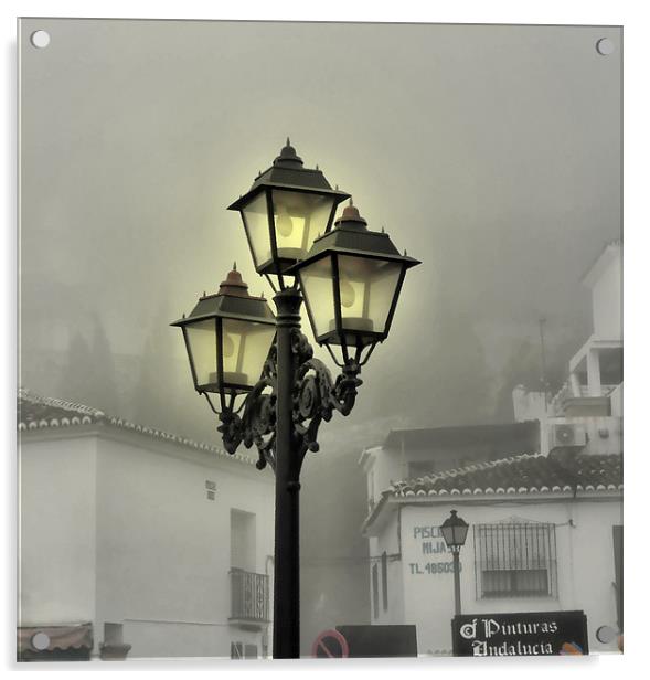 Spanish Fog Acrylic by Steve 