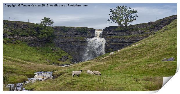 In The Yorkshire Dales Print by Trevor Kersley RIP