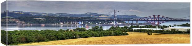 New Forth Crossing - 9 August 2012 Canvas Print by Tom Gomez