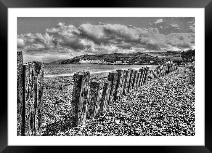 Cushendun beach Framed Mounted Print by David McFarland