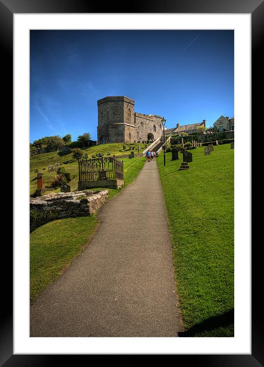 The Tower Gatehouse Framed Mounted Print by Steve Purnell