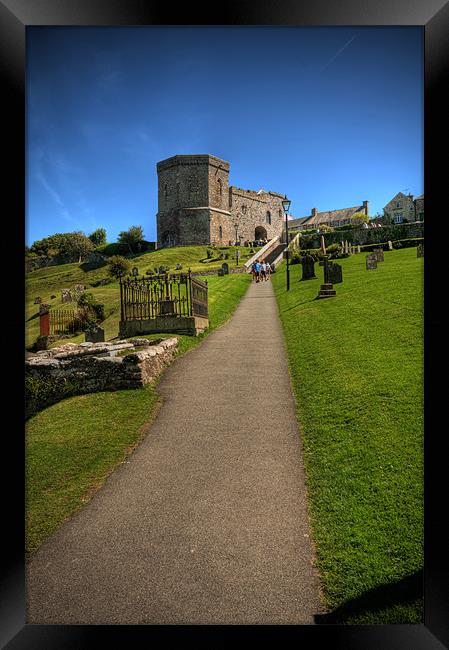 The Tower Gatehouse Framed Print by Steve Purnell
