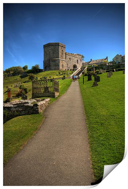 The Tower Gatehouse Print by Steve Purnell