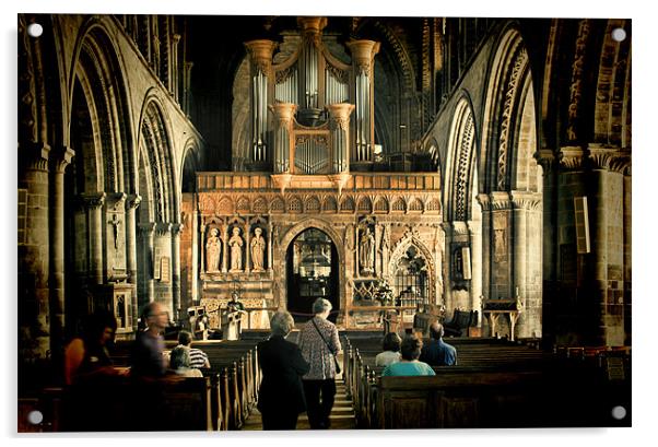 The Nave Acrylic by Steve Purnell