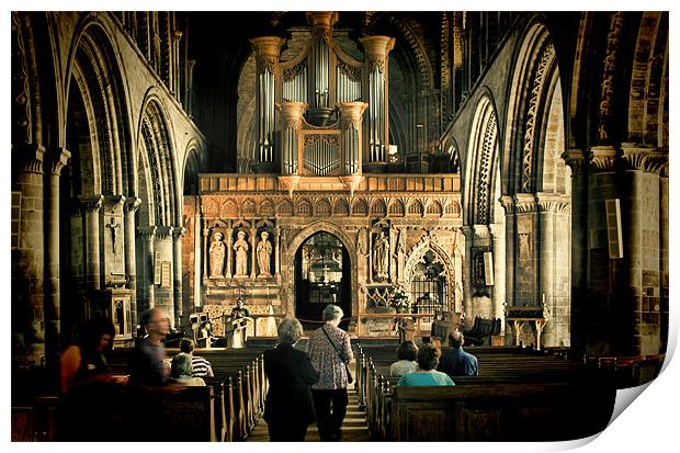 The Nave Print by Steve Purnell