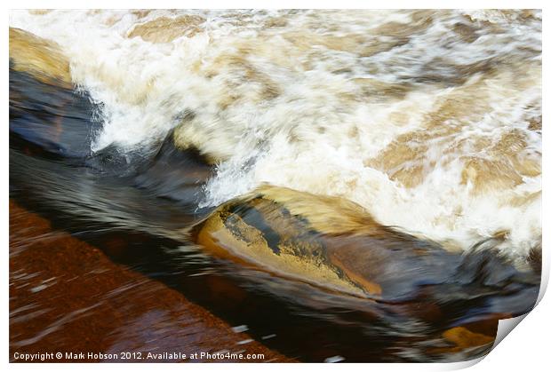 As the River Flows Print by Mark Hobson