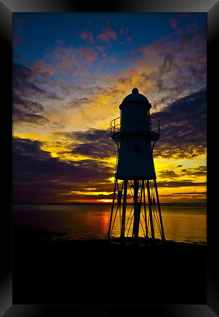 Black nore lighthouse.. Framed Print by paul cowles