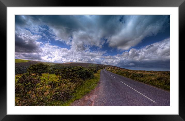 stay off the moors Framed Mounted Print by Dean Messenger