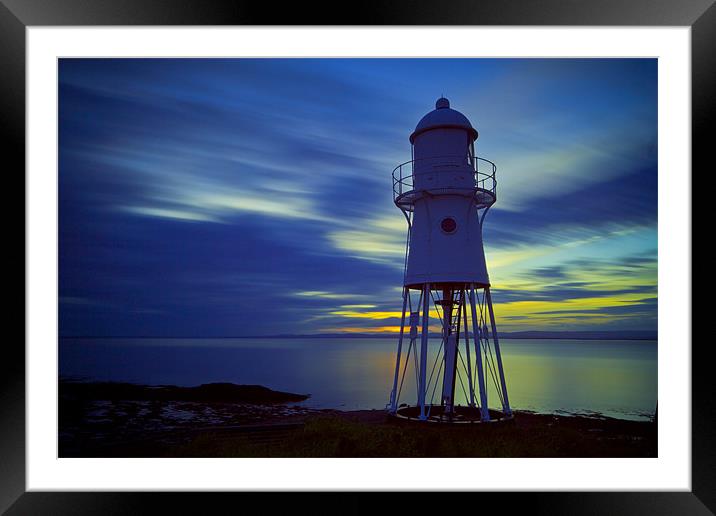 The moving sky.. Framed Mounted Print by paul cowles