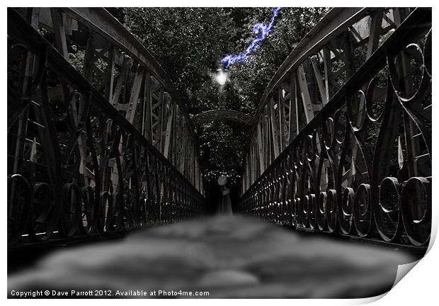 Haunted Bridge - 1887 Print by Daves Photography