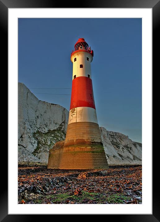 Beachy Head Lighthouse Framed Mounted Print by Phil Clements
