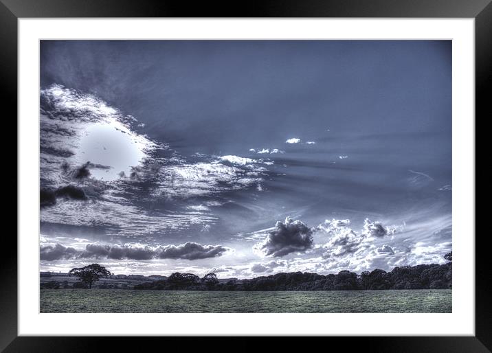 Big sky Framed Mounted Print by Gavin Wilson